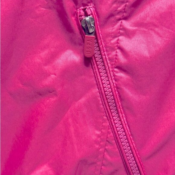 U.S. Polo Assn. Pink Varsity Jacket in Women’s Size XXL - Picture 12 of 16